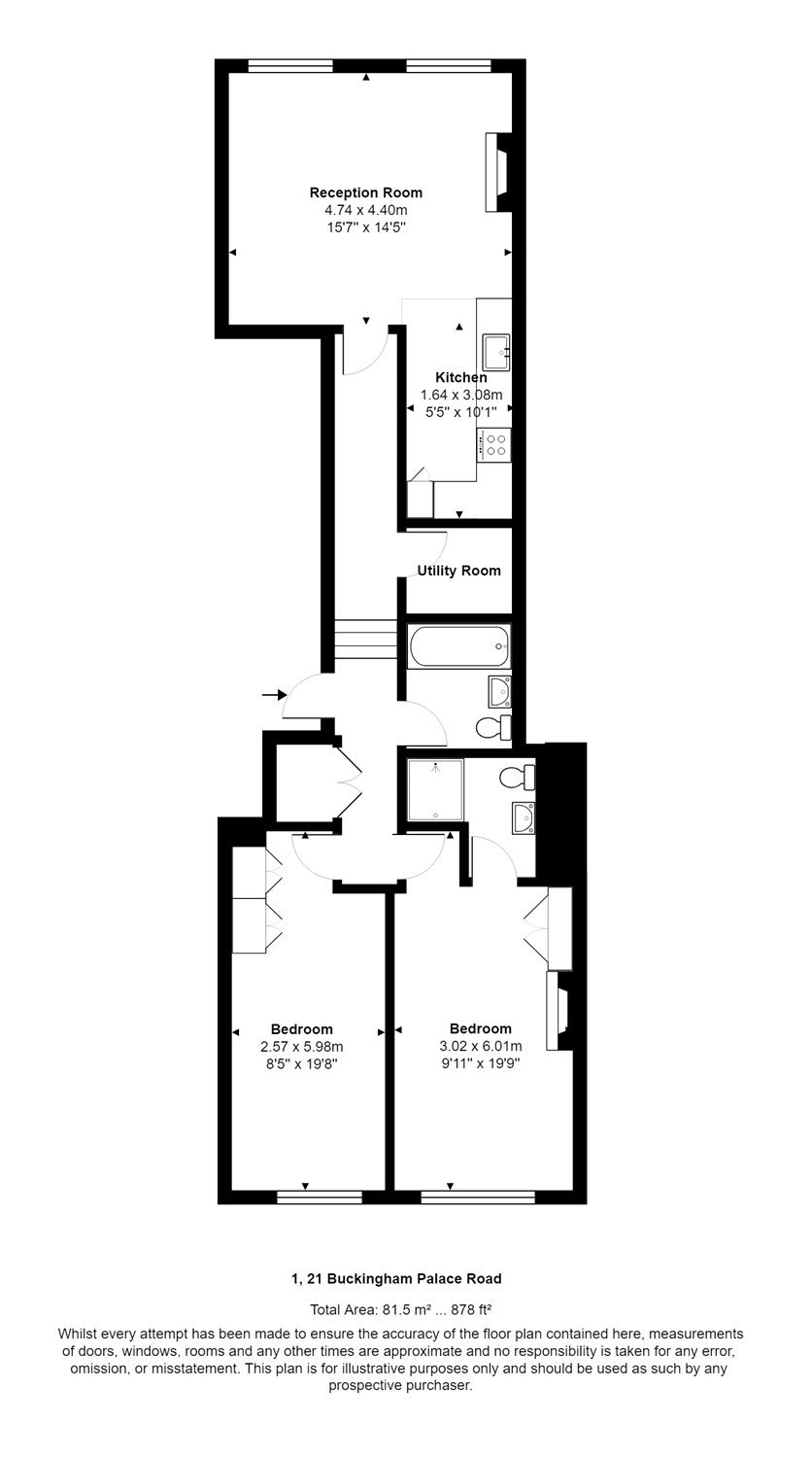 2 Bedroom Property Available For Sale In Buckingham Palace Road